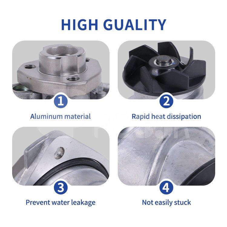 POSSR 22121011 Spare Parts for Engines High Quality Water Pump for Audi A3 Q7 TT Porsche Cayenne Seat Skoda VW
