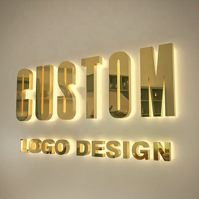 Custom Electronic Led Illuminated Sign Advertising 3d Acrylic Logo Light up Channel Letters Led Signs for Business Coffee Shop