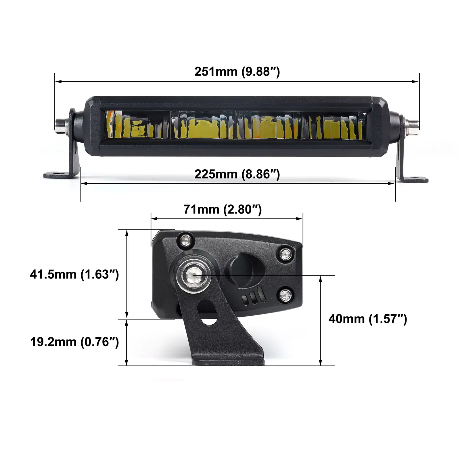 Edgeless Led Light Bar for Off Road Led Lighting
