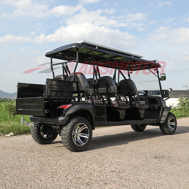New Model Style 6 Seat Sightseeing Bus Club Cart Electric Golf Buggy Hunting Carts