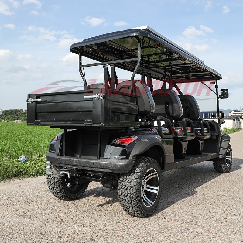 New Model Style 6 Seat Sightseeing Bus Club Cart Electric Golf Buggy Hunting Carts
