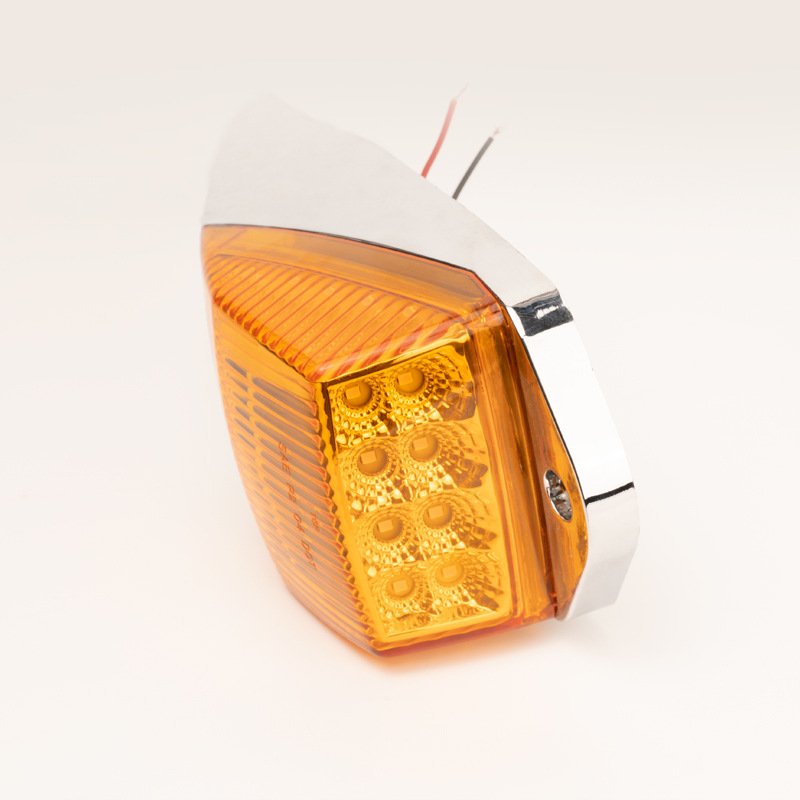 Hotsell 17 LED Cab Roof Light Amber Roof Indicator Light Amber Roof Marker Light for Vehicle Car Trailer Truck Bus Boat