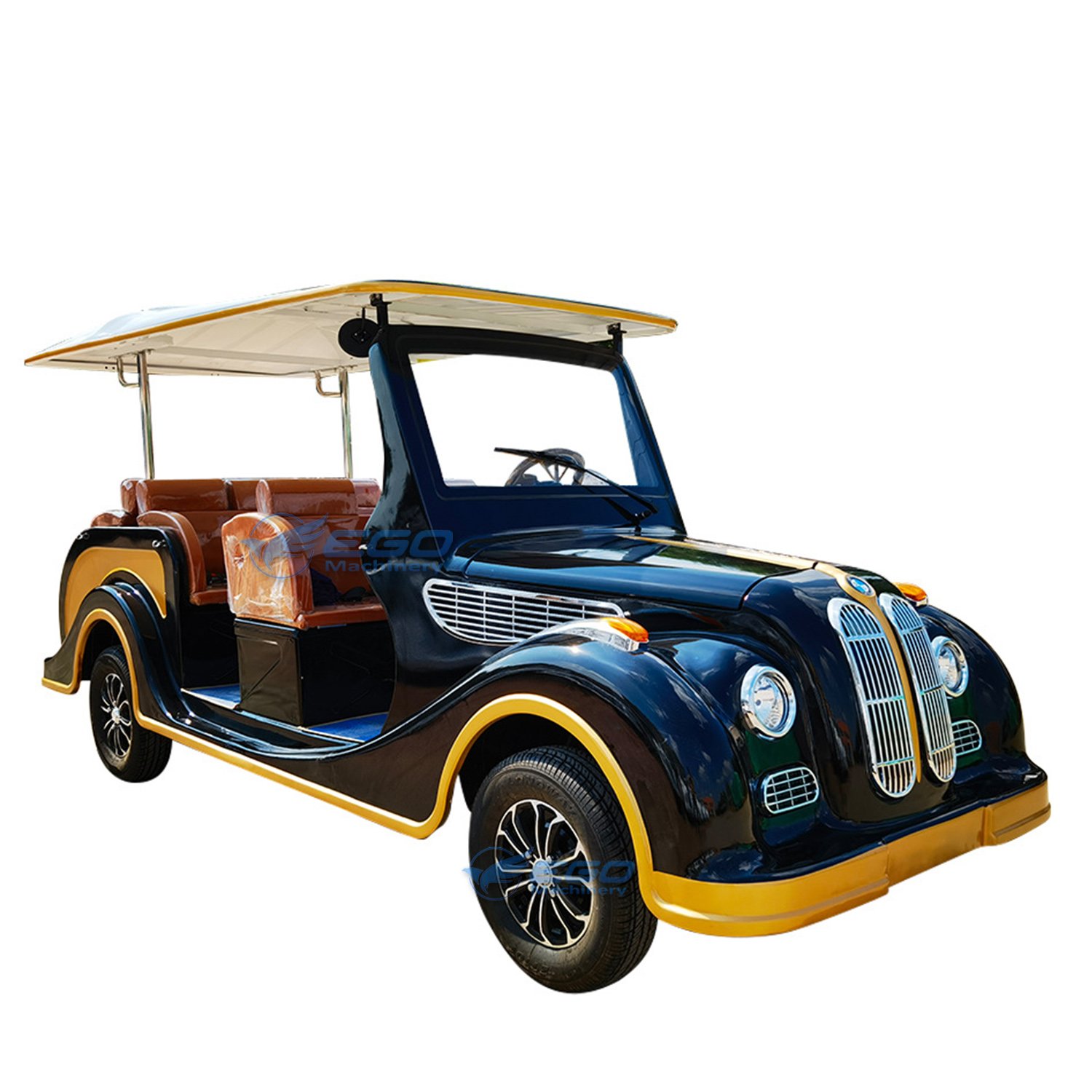 Classic Sightseeing Car Electric Bus Retro Tourist Antique Cars for Sale in Usa Professional Manufacturer Sightseeing Car