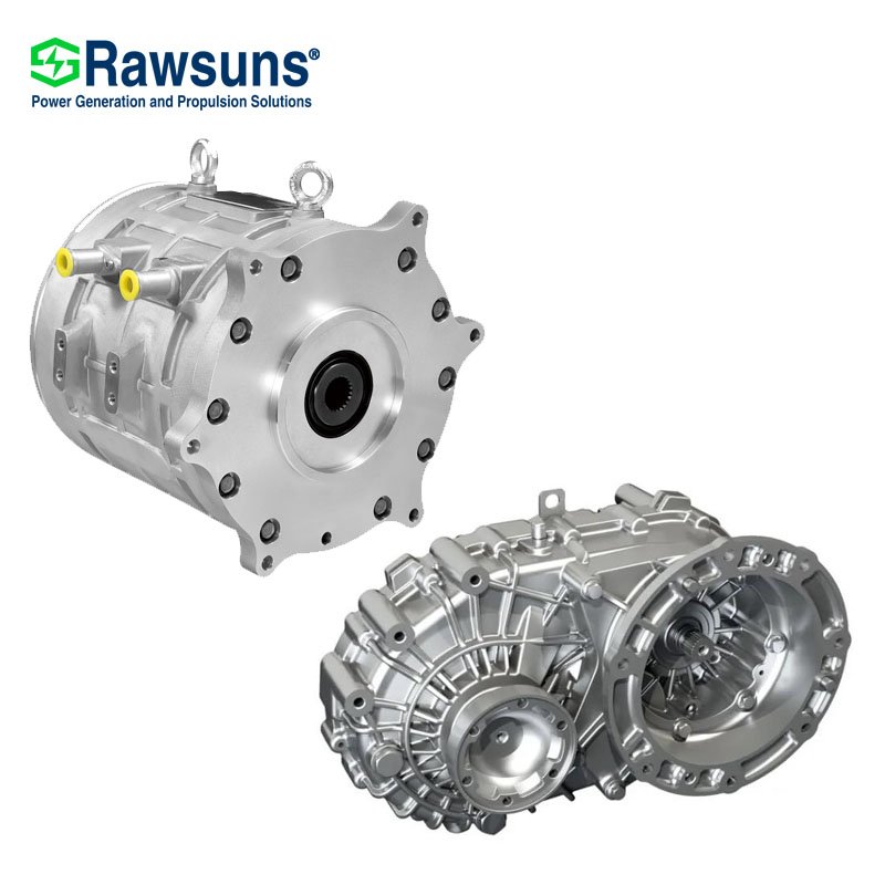 12000rpm Electric Motor Reduction Gearbox Cargo Trucks Auto Transmission