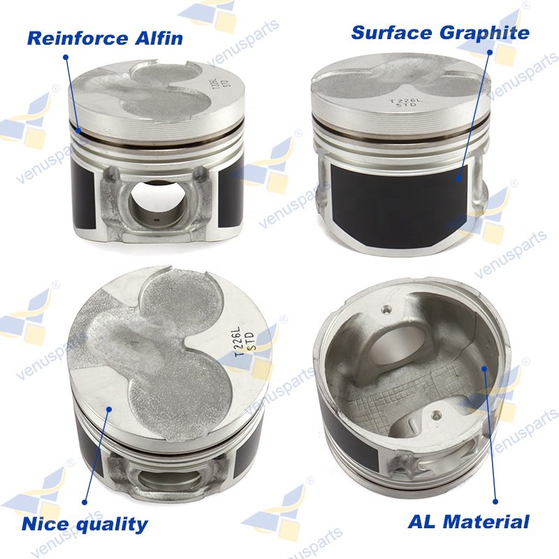 H100 D4BB Repair Overhaul Kit for Hyundai Korea Truck Excavator Diesel Engine Parts Wholesale Price H100 D4BB Engine Rebuild Kit