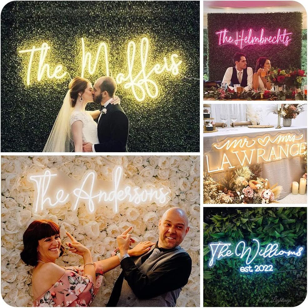 Customizable Neon Light Sign for Festival Decor Durable LED Sign Bright and Fade-Free for Event Decoration