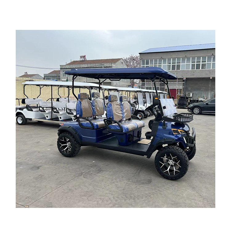 Long Range 2 4 6 Seater Electric Golf Carts Buggy Car for Sale Chinese Club Prezzi Four Enclosed Golf Cart