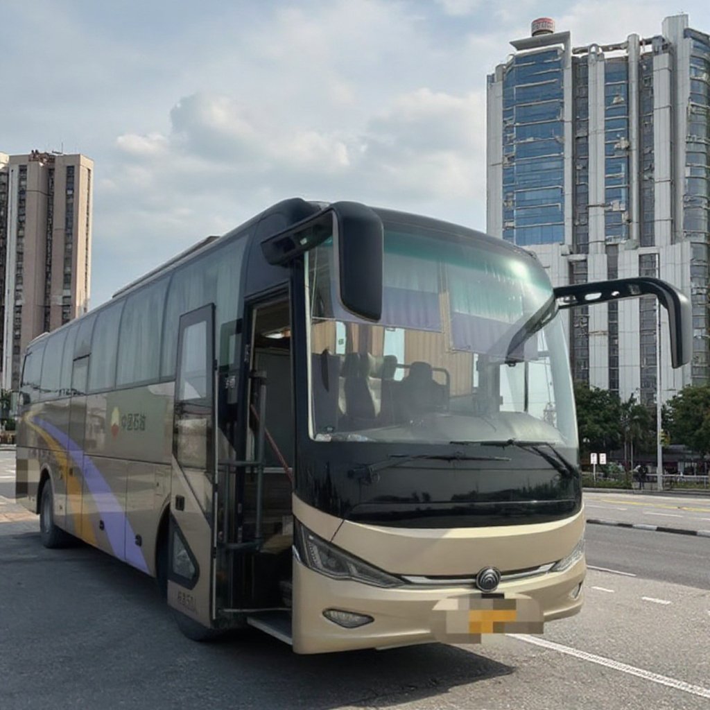 High-Capacity Powerful Diesel Engine Bus Luxury Yu Tong 50 Seats Transport Bus Manual Used Coach Bus for Sale