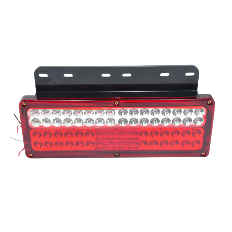 Truck Trailer Tail Light 72Leds 12V 24V Lamp White Red Yellow Led 20W Turn Signal Brake Backup Light