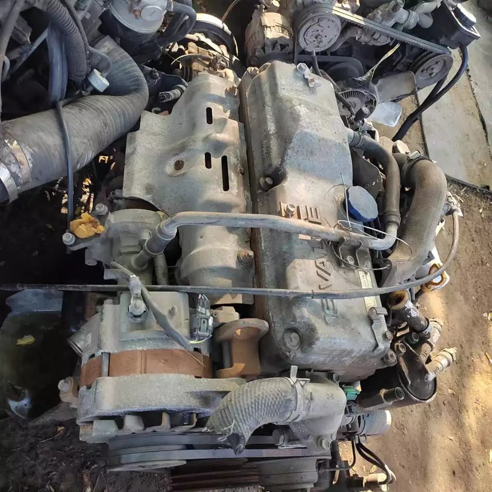 Used 4 Cylinder Turbo Diesel Engine 15B TOYOTAs 15B-FT Motor With Transmission for COASTER Bus