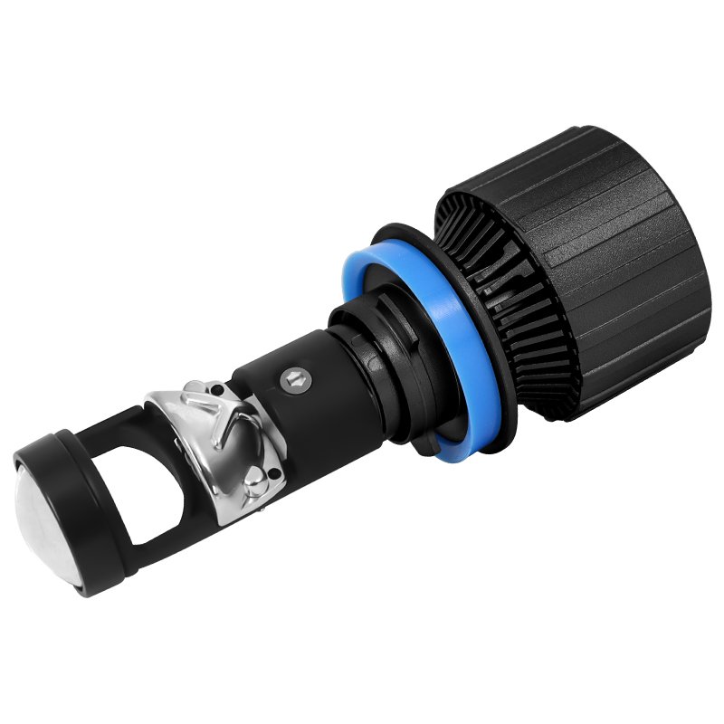 High Power 130w Mini Lens H7 Bi Led Projector 9006 9005 H11 H4 Lens Car Led Headlight Bulb with Two Copper Focos Led Faros 12v