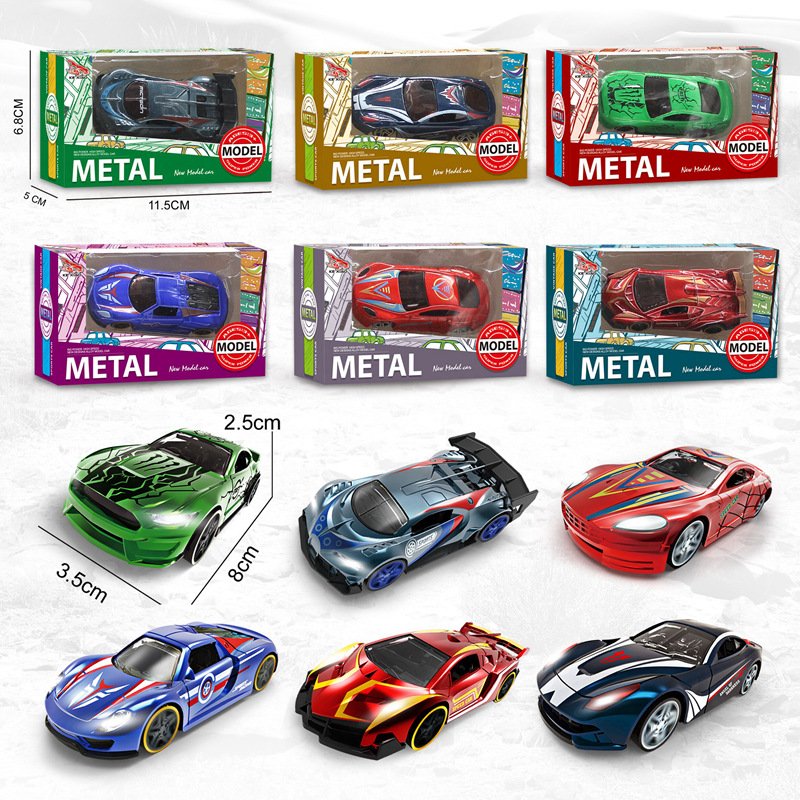 1:64 Window Boxed Alloy Die Casting Police Car Engineering Vehicle Fire Truck City Rescue Series Toy Cars