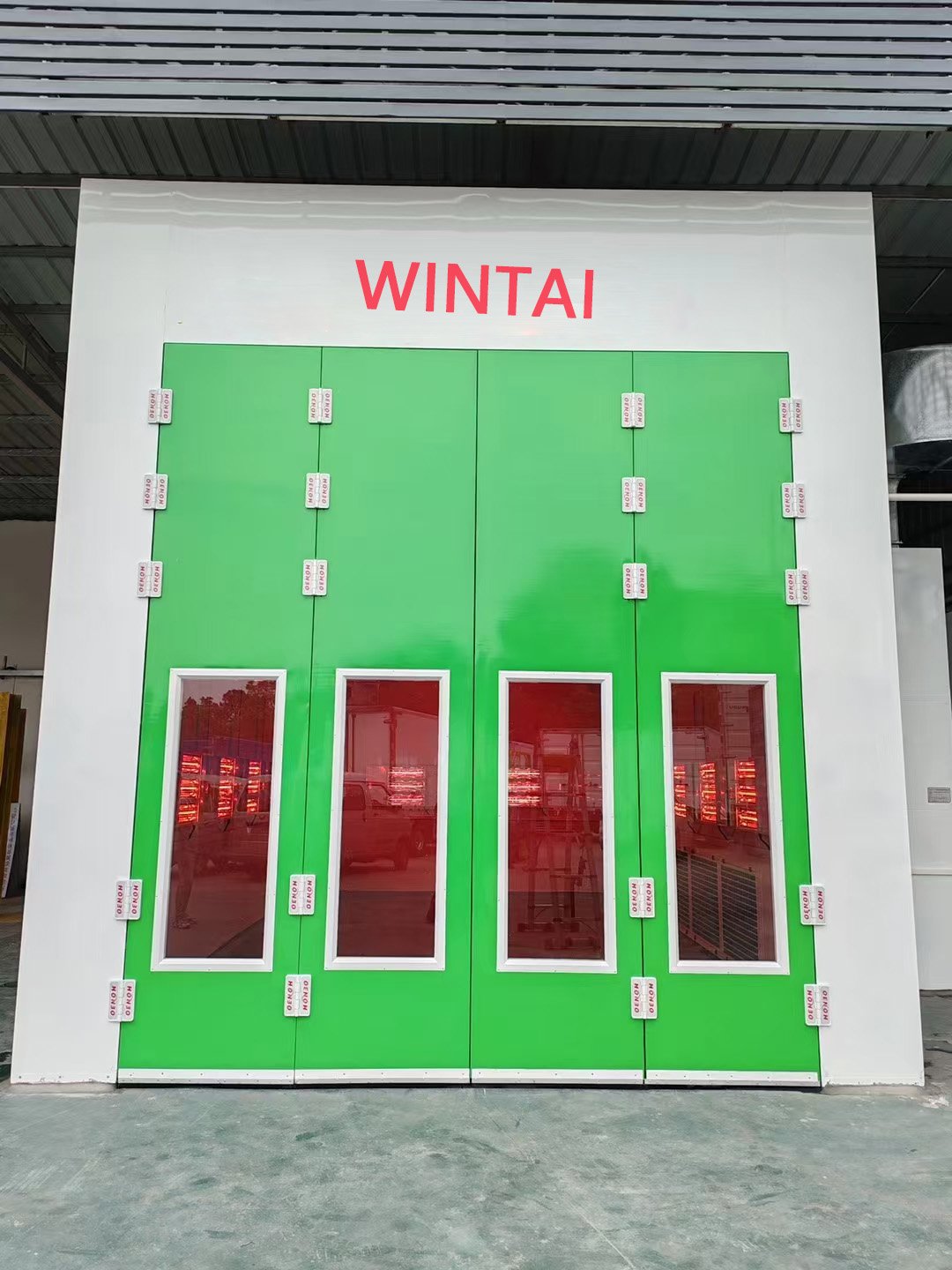 Car Spray Painting Room Middle Bus Spray Paint Booth Industrial Paint Booth