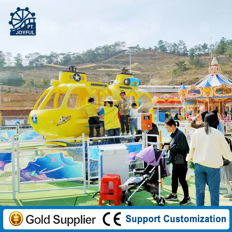 Amusement Park Equipment Attraction Manege New Rotating Air Bus 360 Degree Rotating Airbus Rides for Sale