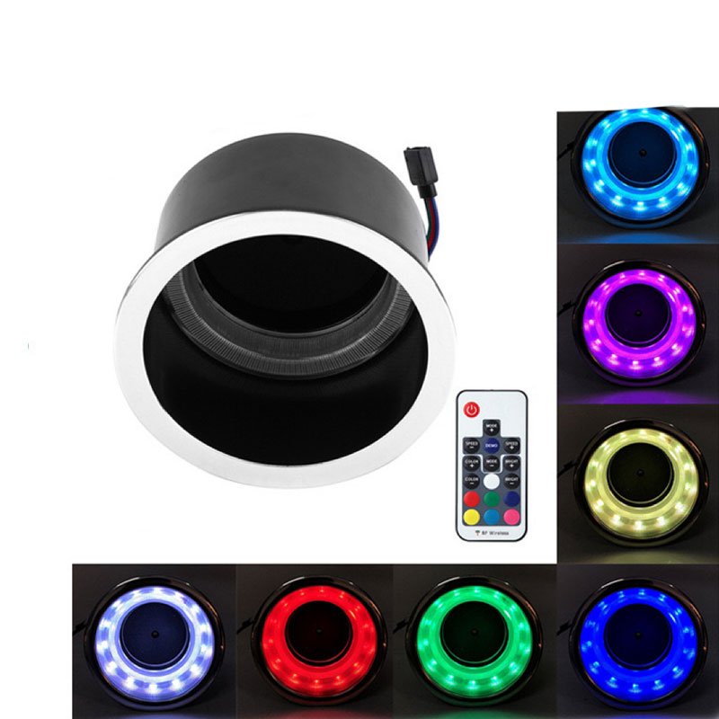 Marine Accessories Remote Control RGB LED Cup Holder for Boat Bus RV