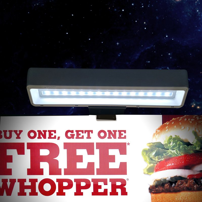 Solar Real Estate Anodized Aluminum Alloy Dual Side Sign Lights Solar Billboard Light Solar Light