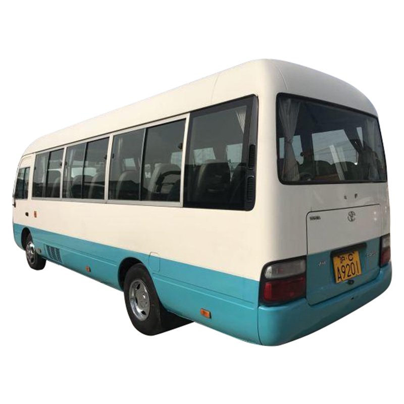 TOYOTAs Used Coaster Mini Bus With Solid Axle at Hot Sale