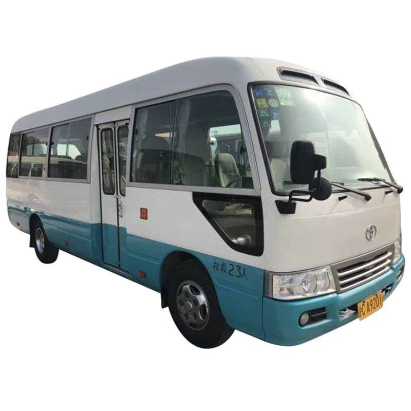 TOYOTAs Used Coaster Mini Bus With Solid Axle at Hot Sale