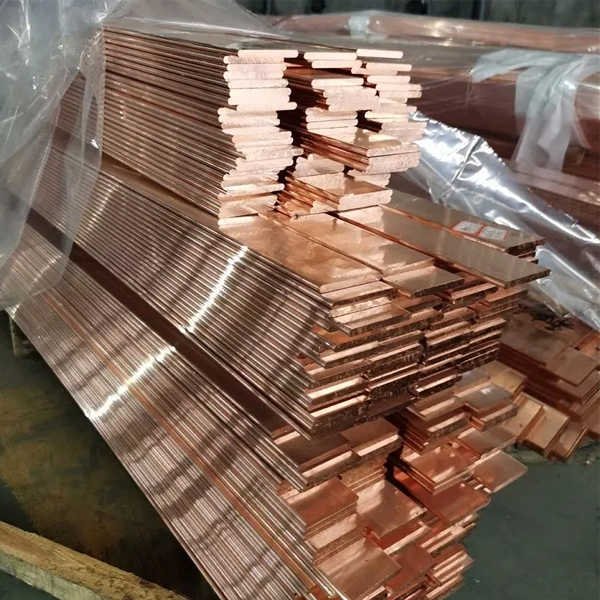 Astm C11000 Bus bar Copper 5x30mm Tin Plated Copper Bus bar