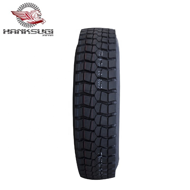Hanksugi All Steel Radial Tubeless Long Haul Truck and Bus TBR Tyre M+S HS68 for Africa and Asia Market