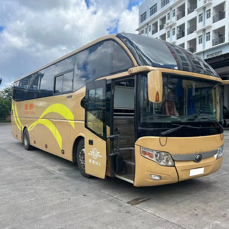 Used Coach Bus with 55 Seats Second Hand Diesel Fuel Manual Transmission-Best Price!