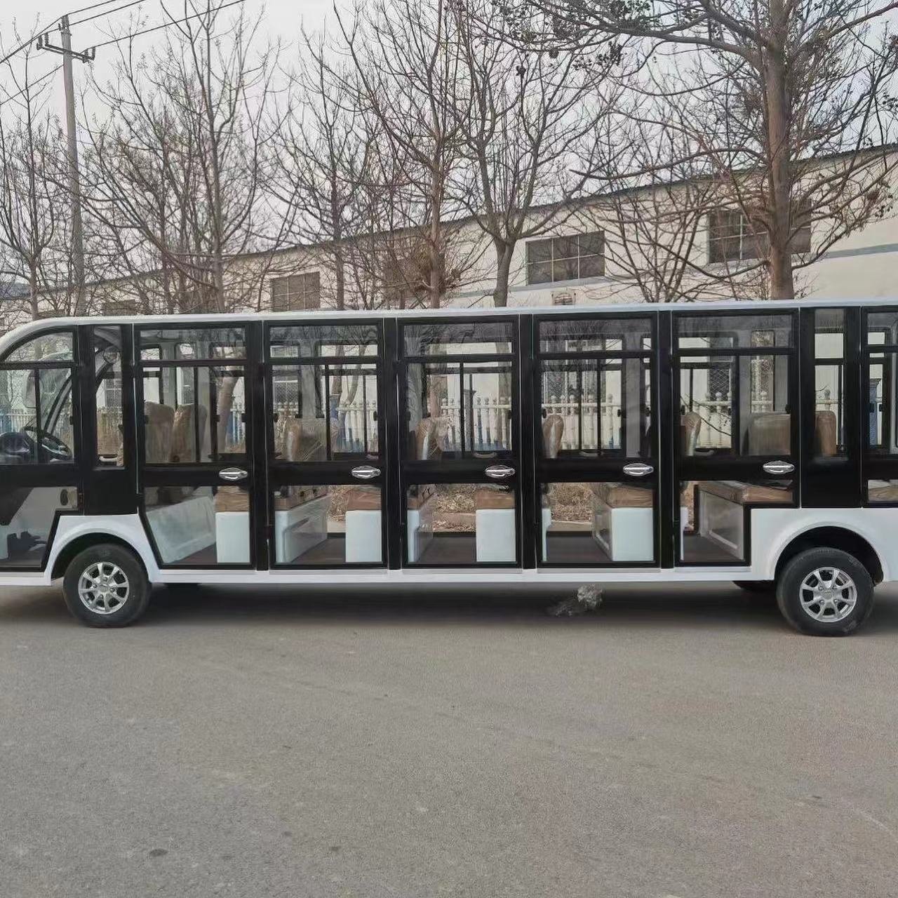 Factory Customized Style Electric Bus Sightseeing Bus Accessories City Transportation for Business