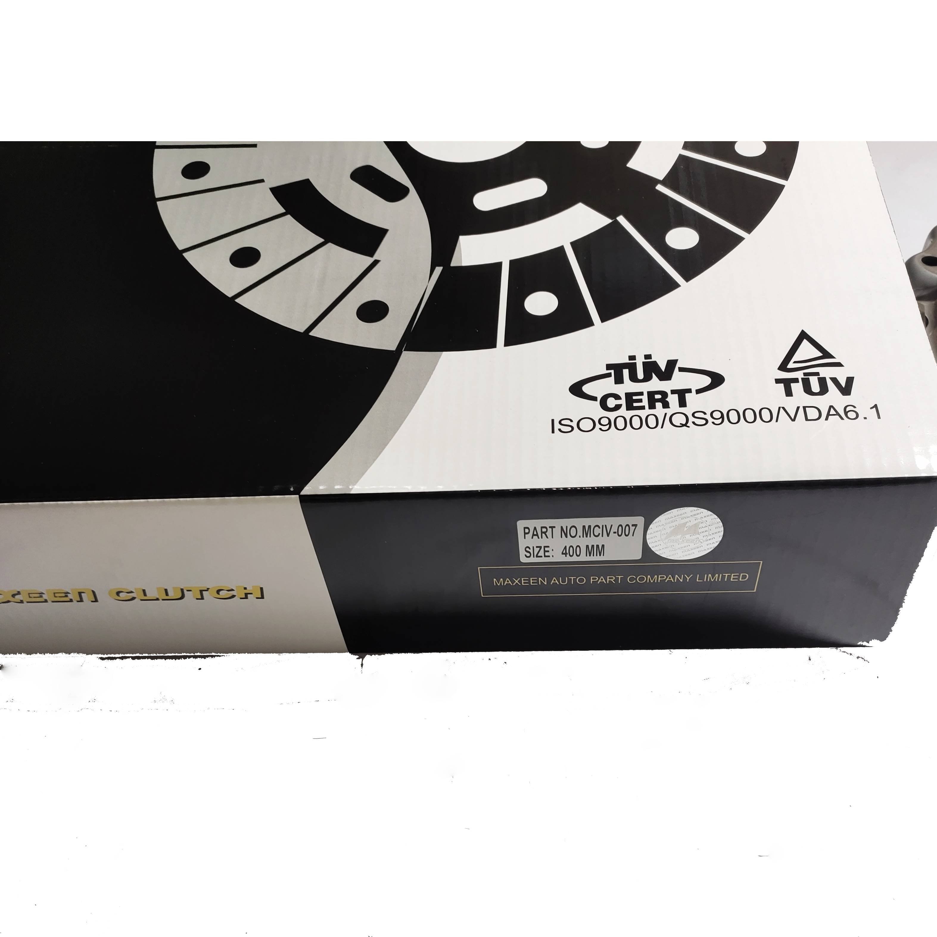 Clutch Cover Assembly 3482 078 134 Size 400mm Suitable for IVECO with Maxeen No. MCIV-007
