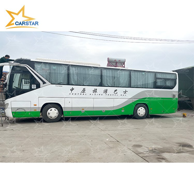 Feng Tian Used Coach Bus/Express Bus/Tourist Bus Express 53 Passengers Seats 12 Meters Bus for Sales