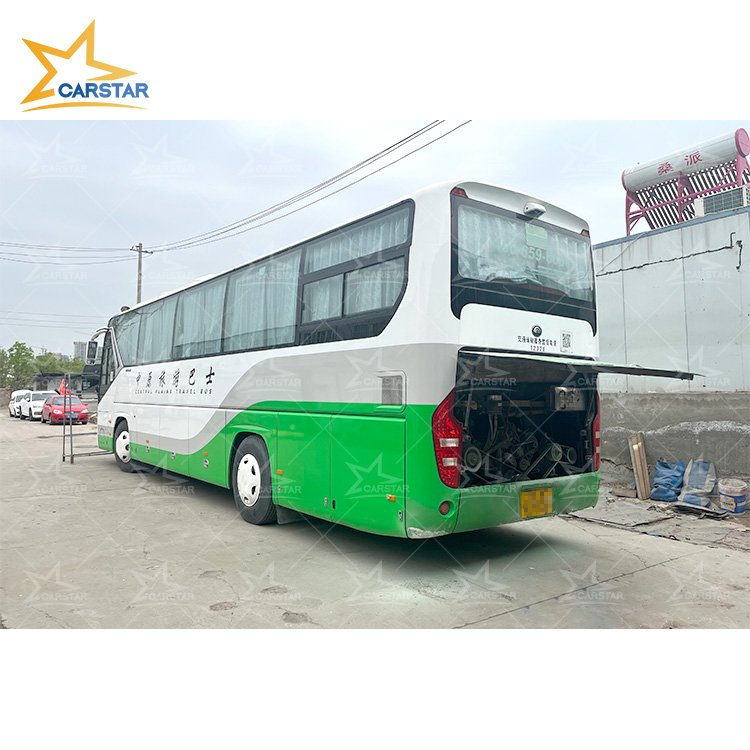 Feng Tian Used Coach Bus/Express Bus/Tourist Bus Express 53 Passengers Seats 12 Meters Bus for Sales