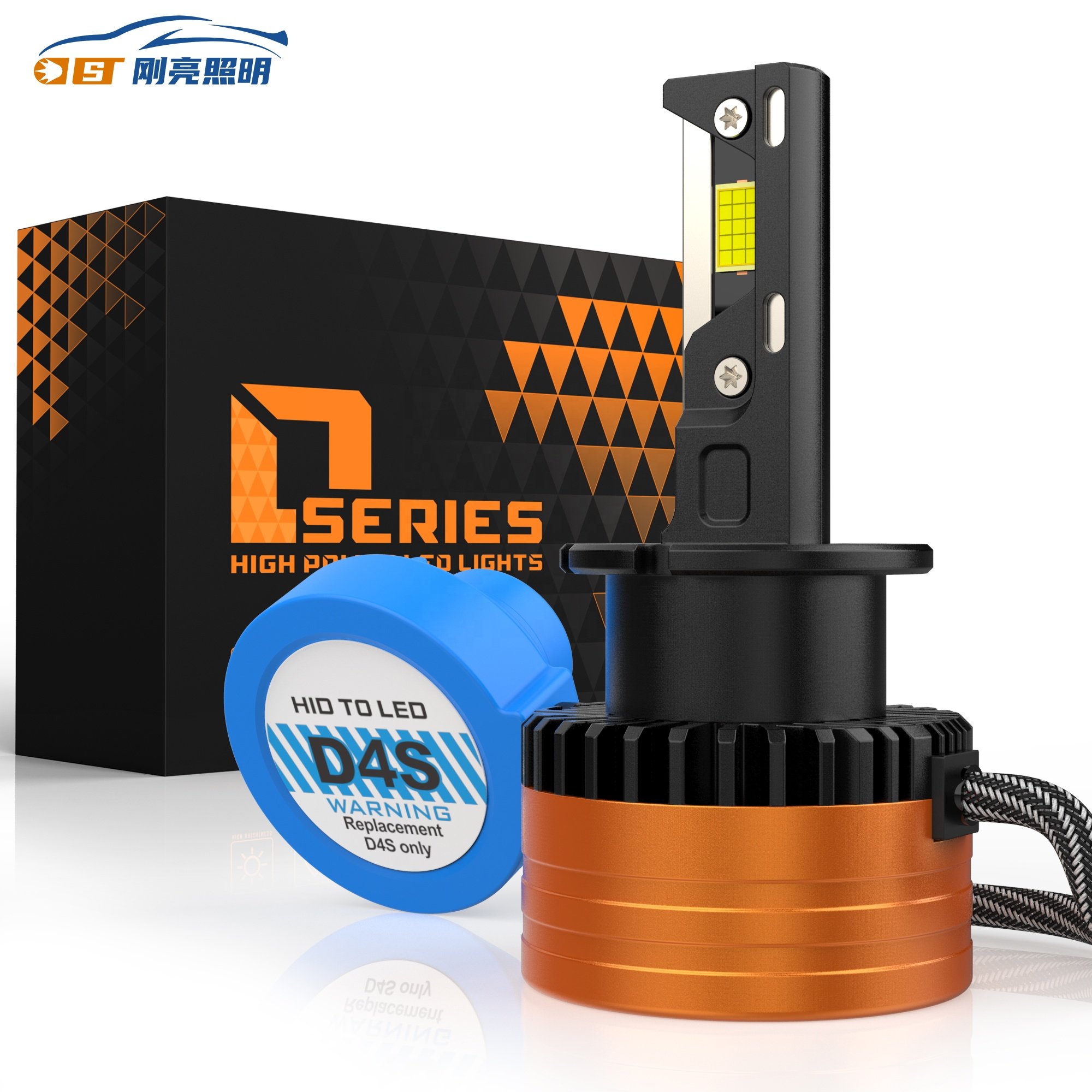 D30 Double Chips Size 110w 11000 Lumen 6500Kd1s D2s D8s D5s D3s Led Headlight Bulb for Car Lighting System