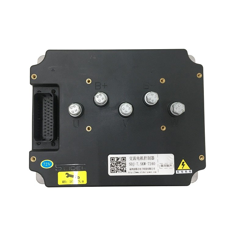 7.5KW 72V Programmable AC Motor Controller for Low Speed Electric Sightseeing Bus Part Original Controller Replacement