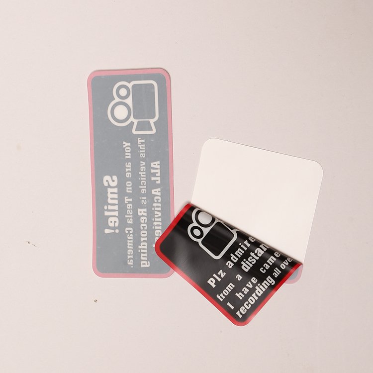Wholesale Transparent Electrostatic Film Car Bus Styling Flag Sticker