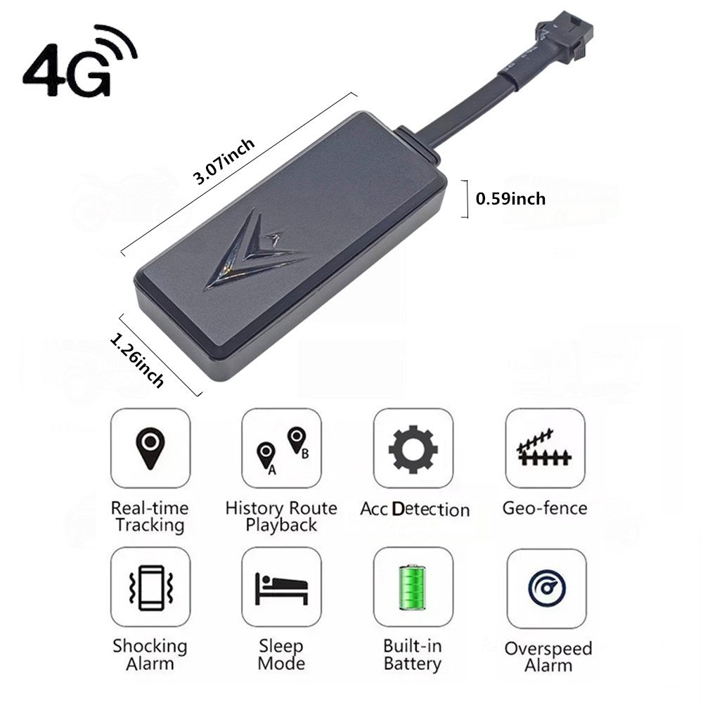 Vehicle Car GPS Tracker Accurate Real Time GPS Tracking Device 4G GPS Tracker