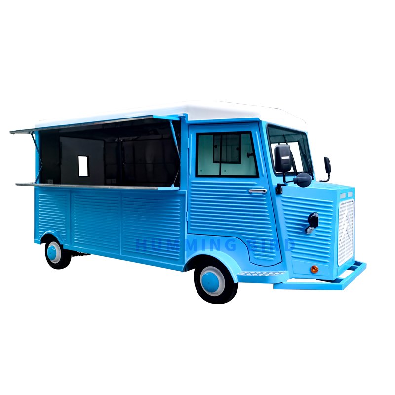 Best Price Mobile Coffee Burger Vans Electric Food Cart French Pastries Fast Food Bus Food Truck with Full Kitchen Equipment