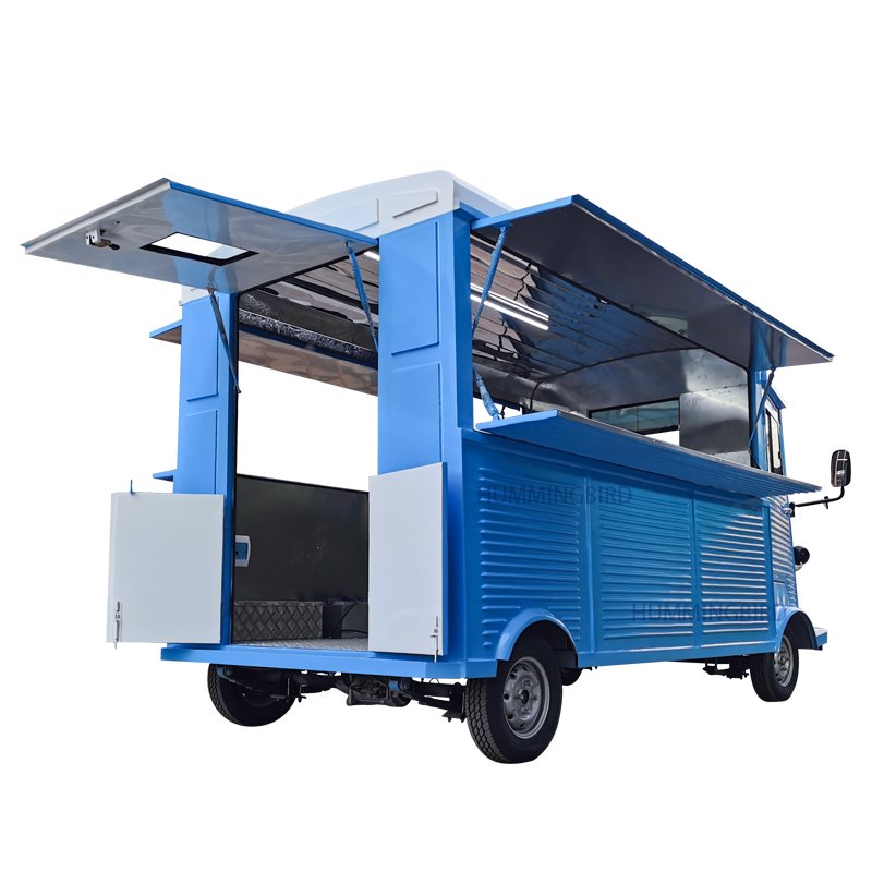 Best Price Mobile Coffee Burger Vans Electric Food Cart French Pastries Fast Food Bus Food Truck with Full Kitchen Equipment