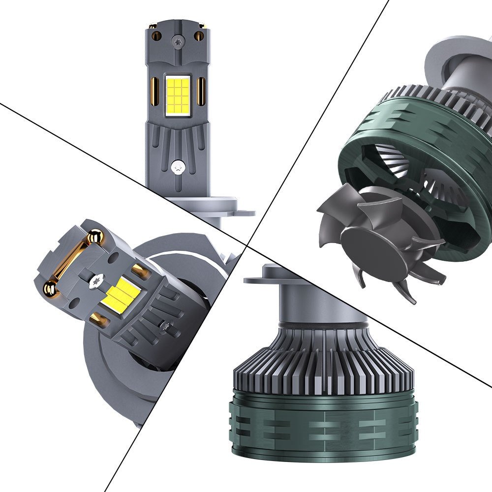 High Power 350W Car Light 6000K 50000LM Auto H1 H3 H4 H7 H11 9005 9006 9012 Led Headlights for Car