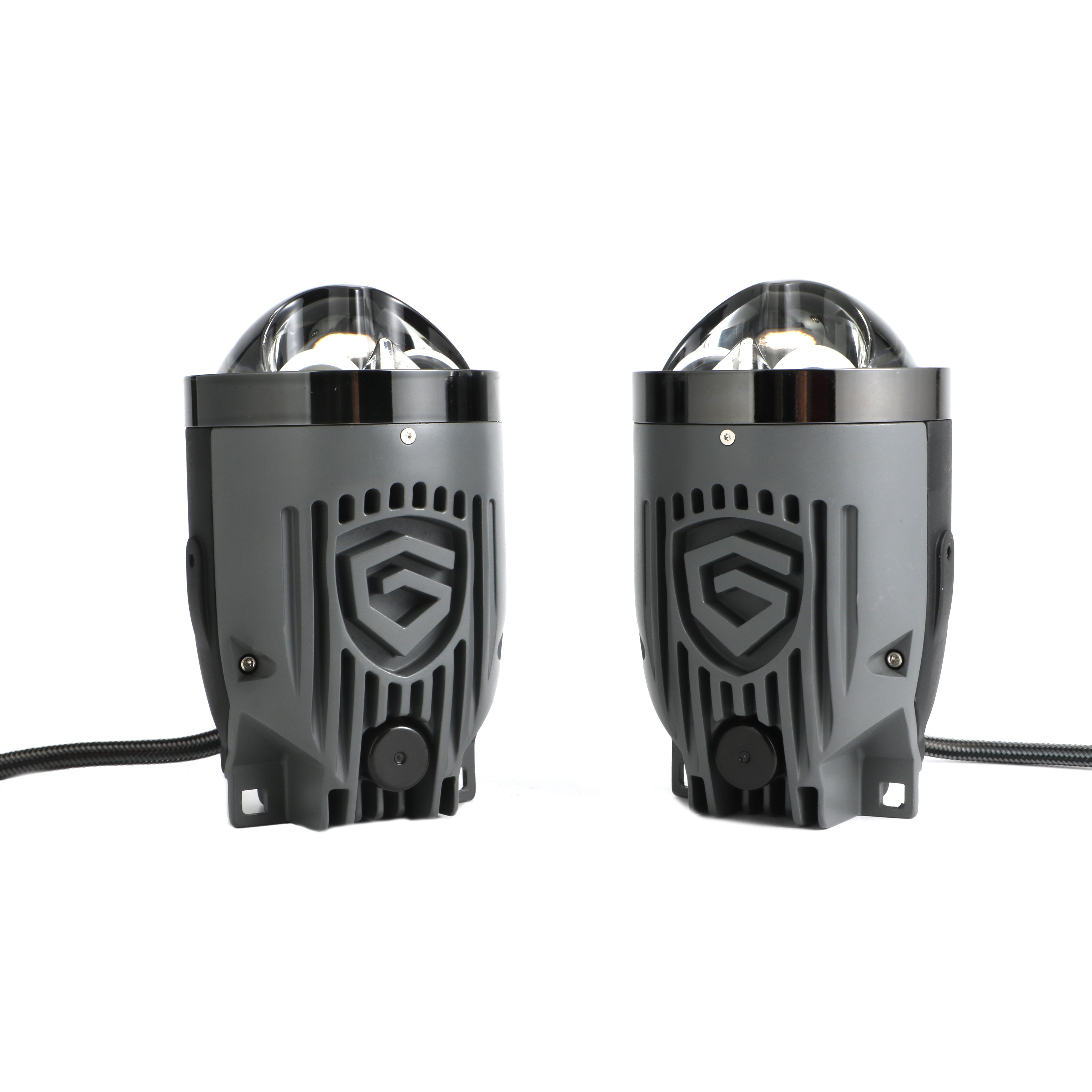 GPNE Universal Cool White 3inch Fog Light LED Projector Lens Fog Lamp Driving Auxiliary Light Led Spotlights for Cars