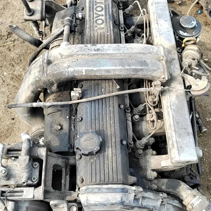 Best Seller Original Used 6 Cylinder Motor Engine Assembly 1HZ Engine for Coaster Bus