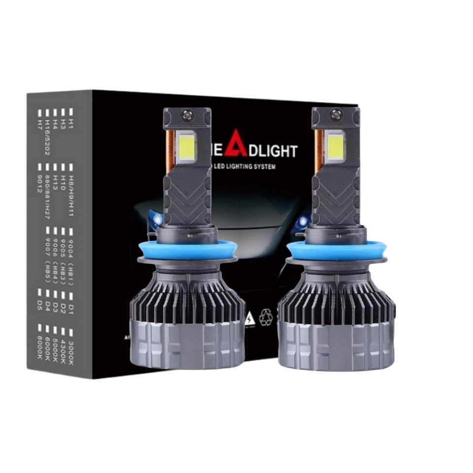 High Power 12V 300W 4575 Chips 6000k Car Led Light H1 H3 H4 H7 H11 9005 9006 Car Led Headlight Bulb for All Cars