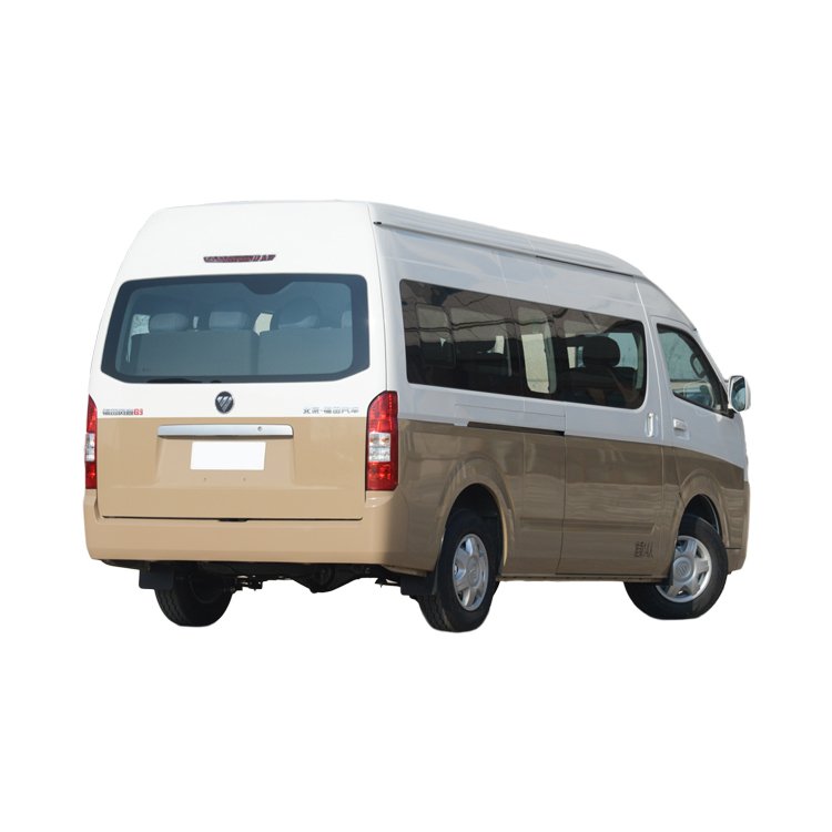 2024 China Motorhomes Foton Scenery G9 Long Axis caravan Small Camping High Roof 5 Seater 2.4L Mini Bus Van Foton View MIni Bus