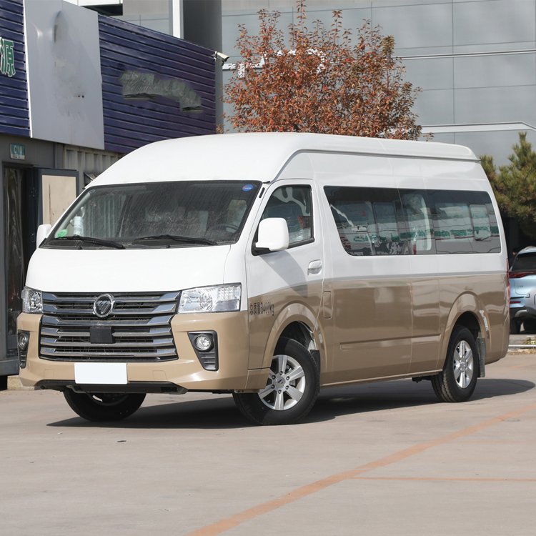 2024 China Motorhomes Foton Scenery G9 Long Axis caravan Small Camping High Roof 5 Seater 2.4L Mini Bus Van Foton View MIni Bus
