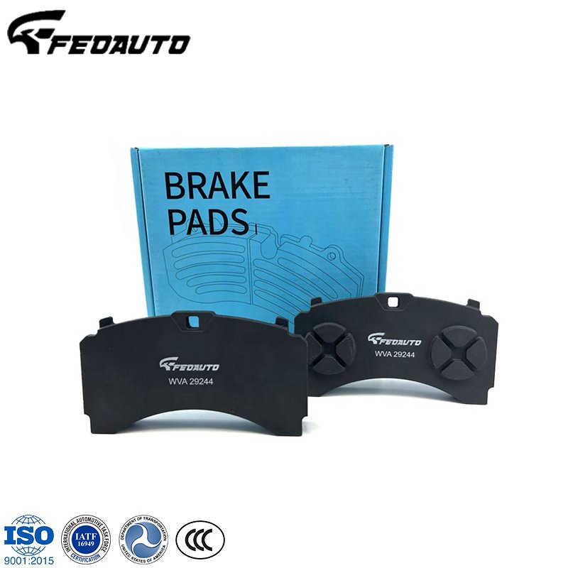 Dust Free Heavy Duty Truck Brake Pad Disc Brake Pad WVA 29244 29245 29298 29299