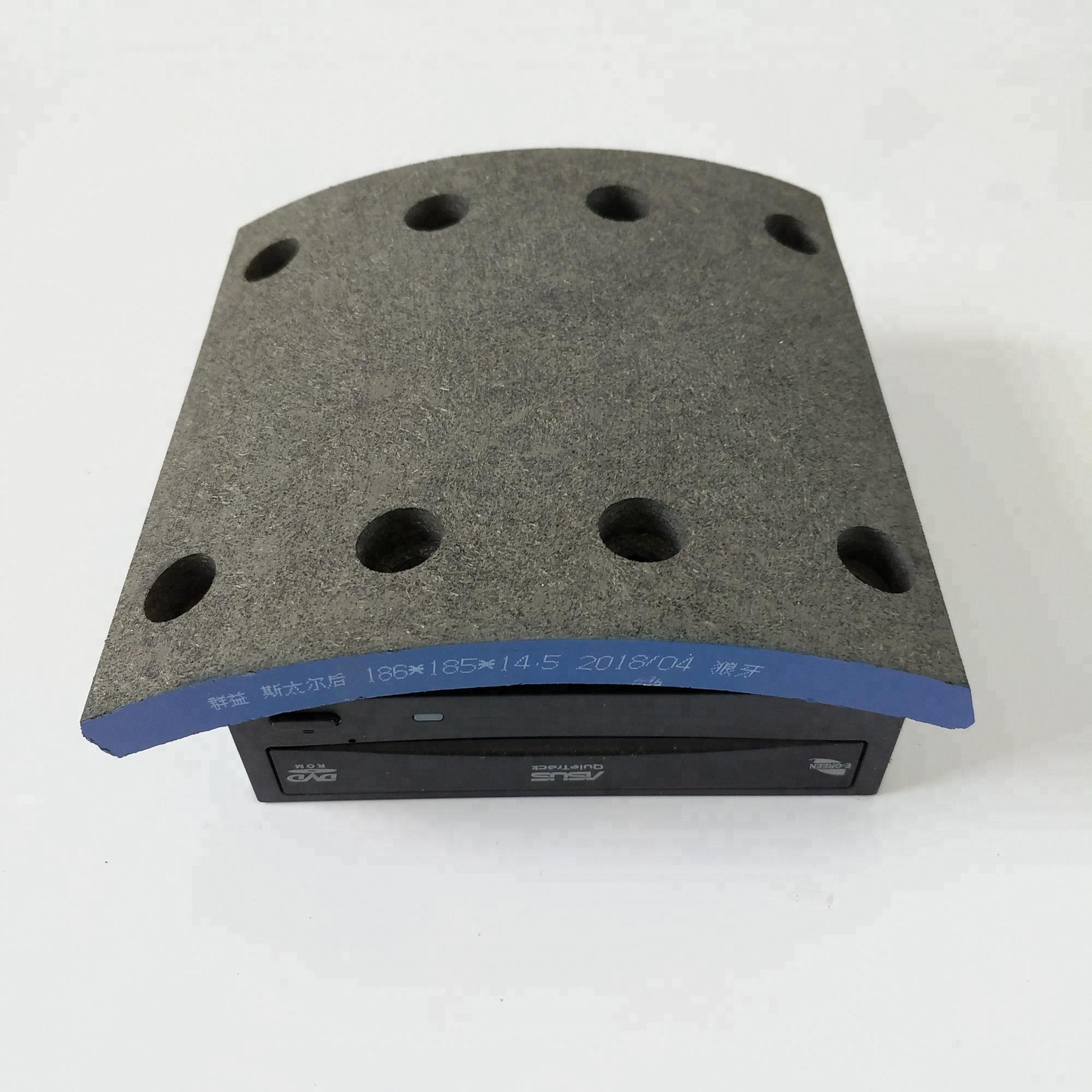 High Quality Without Asbestos Heavy Duty Truck Parts 19246 Brake Linings