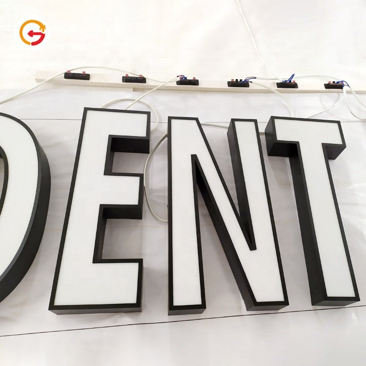 JAGUARSIGN Manufacturer Custom Restaurant Signage Super Bright LED Signs Shop Bright Logo