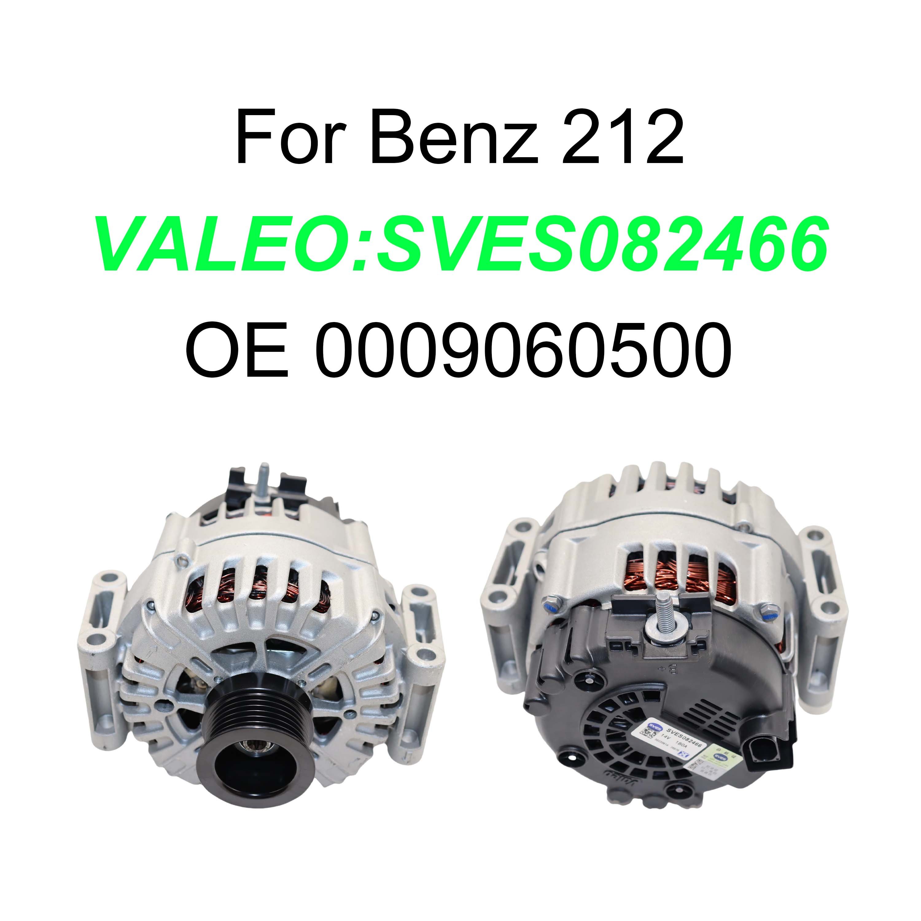 0141543302 0009067900 0009060500 A0141543302 Diesel Engine Part Alternator Generator Altern for Mercedes C450 CLS350 W204 W212