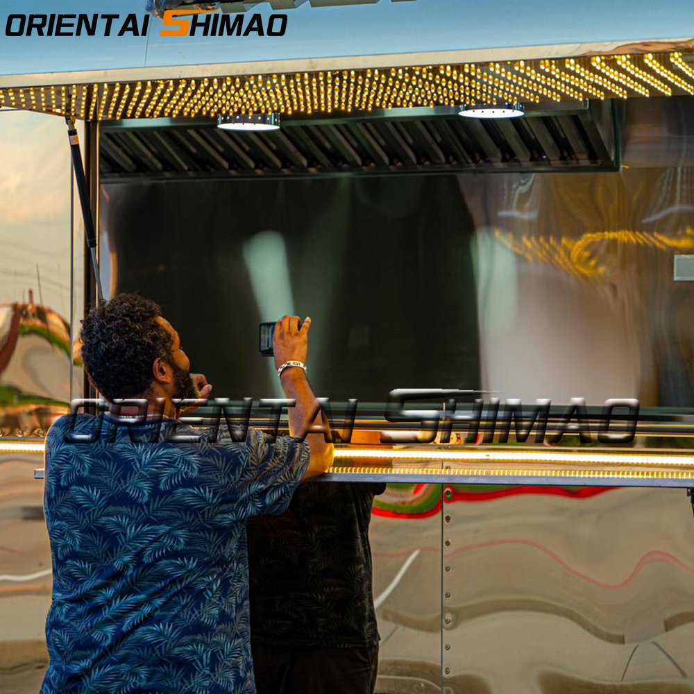 Ice Cream Turkey Mobile Kitchen Usa Bbq China Coffee Concession Food Trailers Fully Equipped Kitchen With Porch