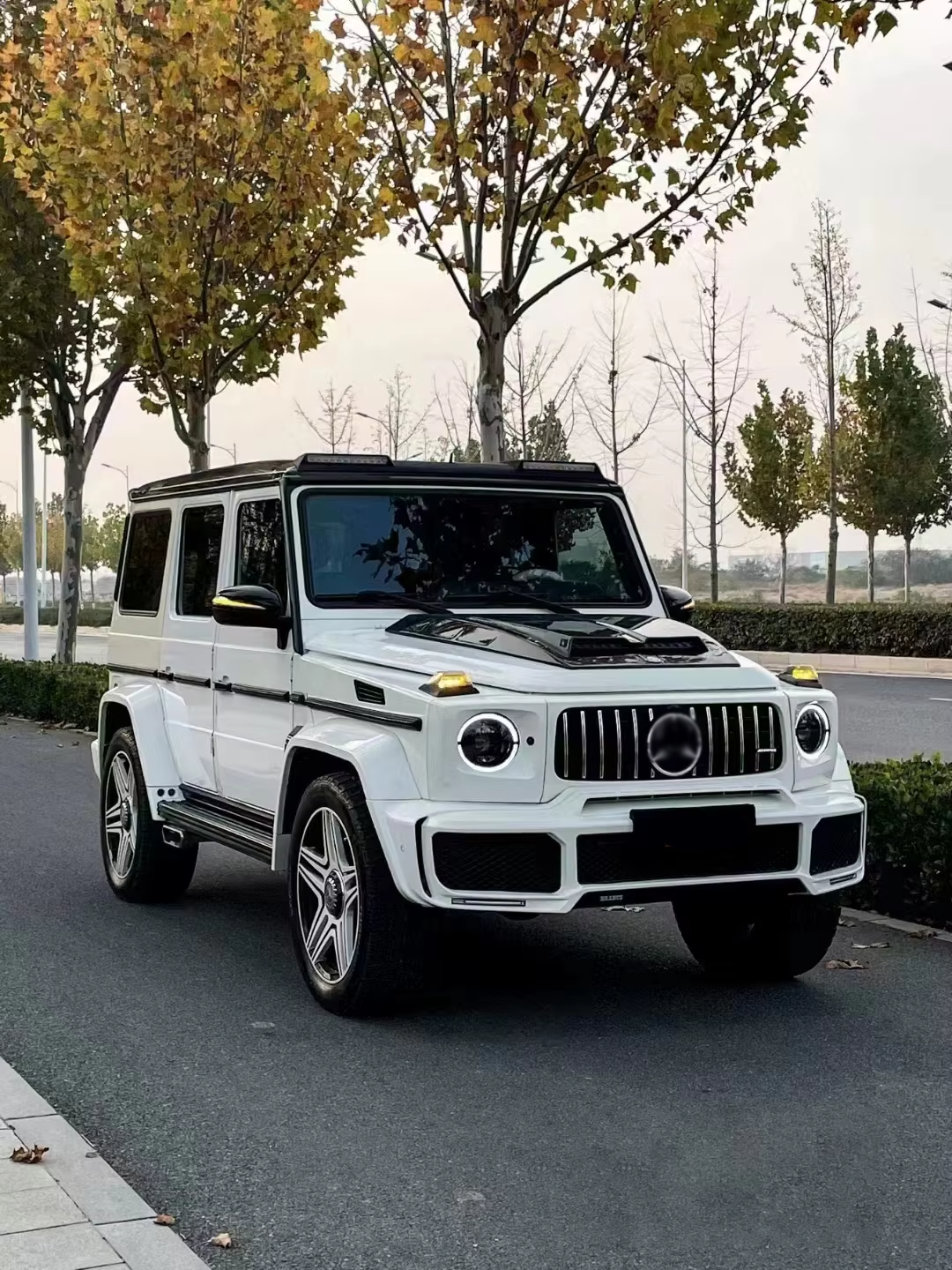 High Quality Benz G Class Old W463 Upgrade Exterior Body Kit to W464 Benz Bra-bus Style for Mercedes Benz G Class W463