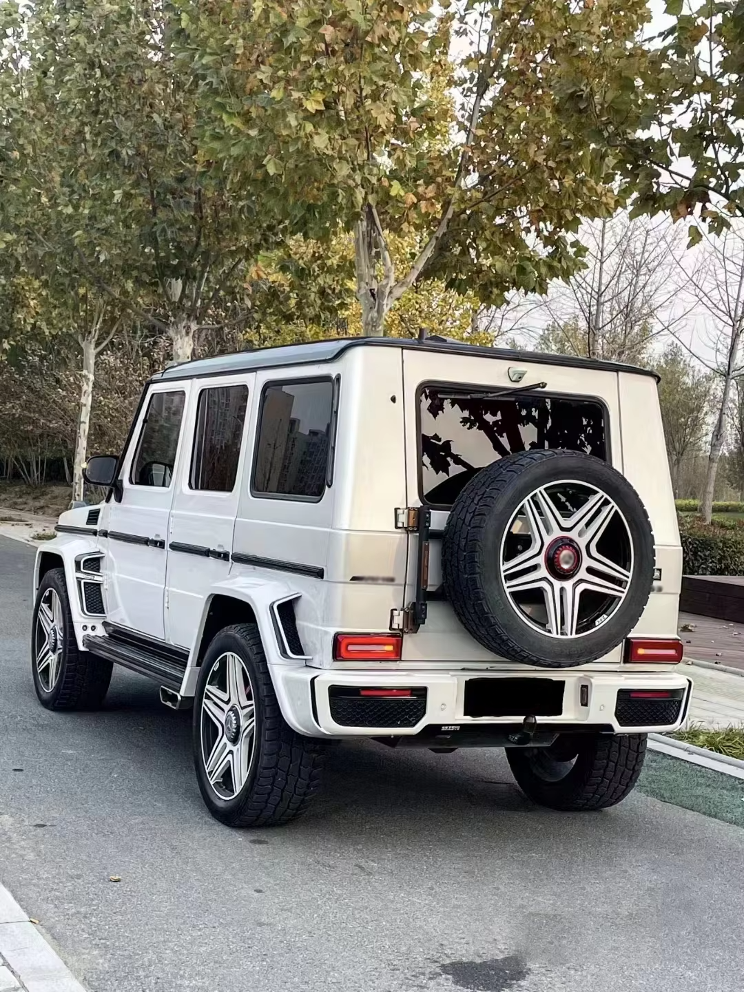 High Quality Benz G Class Old W463 Upgrade Exterior Body Kit to W464 Benz Bra-bus Style for Mercedes Benz G Class W463