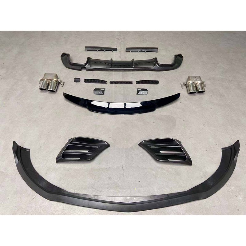 Body Kit for Mercedes Benz W223 S Class to Upgrade Bra Bus Front Lip Rear Bumper Lip Tips Spoiler Vents