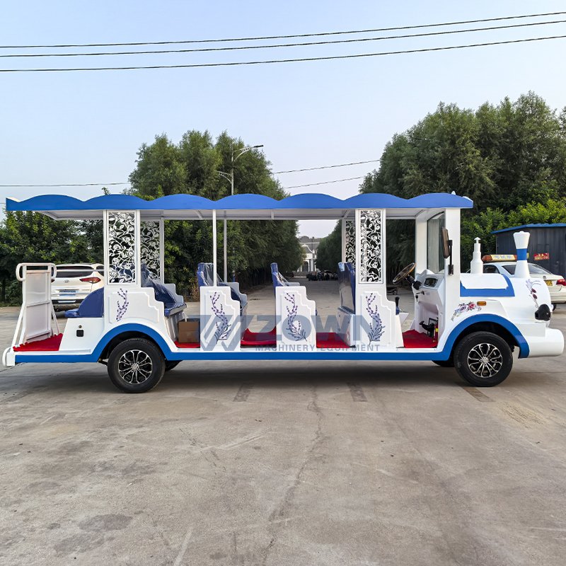 Electric Transport Bus 15 Passenger Air Conditioning Luxury Bus for Sale
